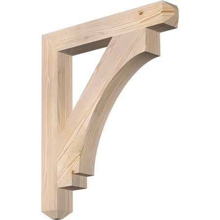 Ekena Millwork Imperial Craftsman Smooth Bracket, Douglas Fir, 3 1/2"W x 26"D x 30"H BKT04X26X30IMP04SDF